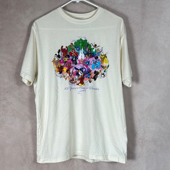Disney Music Wonder Shirt Medium 100th Anniversary 100 Years Of Mickey - Picture 1 of 9